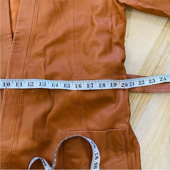 Just Female Anthropologie beautiful genuine lamb leather kimono style jacket NEW - Picture 14 of 14